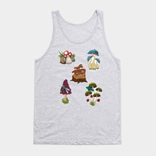 Mushroom Whimsy Collection Tank Top